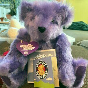 Vermont Teddy Bear 15 In. Special Edition Sunnie the Spark Kindness Bear